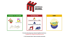 Desktop Screenshot of empresasmorel.com